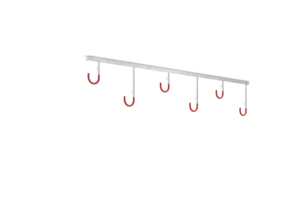 Reihen-Hängeparker 3800 | Platzsparendes Fahrrad-Hängesystem