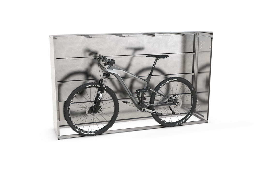 Basic Bike-Box im Querschnitt